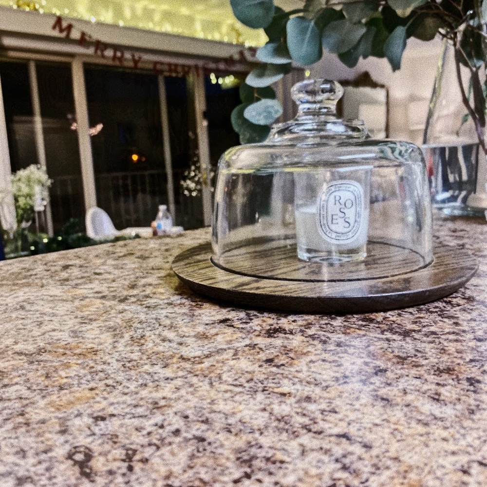 Vintage farmhouse cheeseboard with cloche 😍